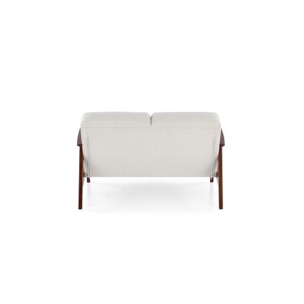 Sofa MILANO 2S - jasny beżowy tap. Castel 04 - Halmar