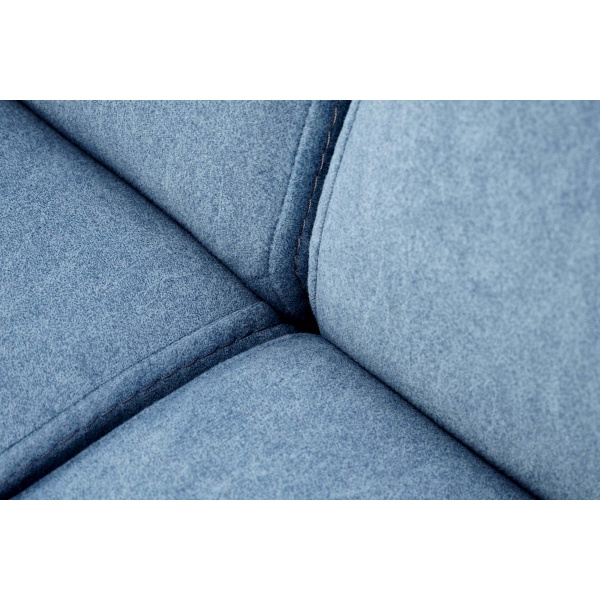 Sofa MILANO 2S - niebieski tap. Castel 74 - Halmar