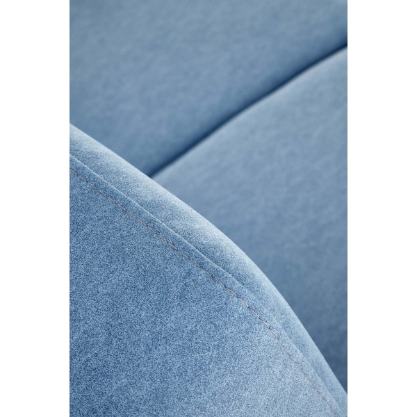 Sofa MILANO 2S - niebieski tap. Castel 74 - Halmar