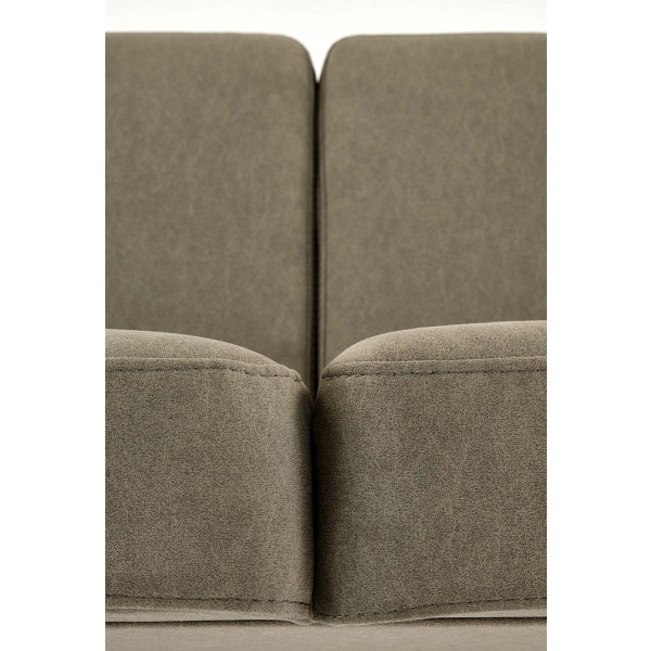 Sofa MILANO 2S - oliwkowy tap. Castel 39 - Halmar