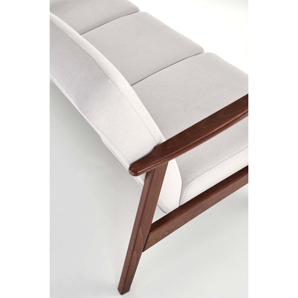 Sofa MILANO 3S - jasny beżowy tap. Castel 04 - Halmar