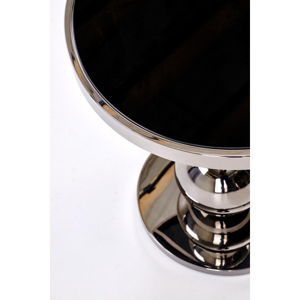 Ława CARLA , czarny / srebrny - Halmar