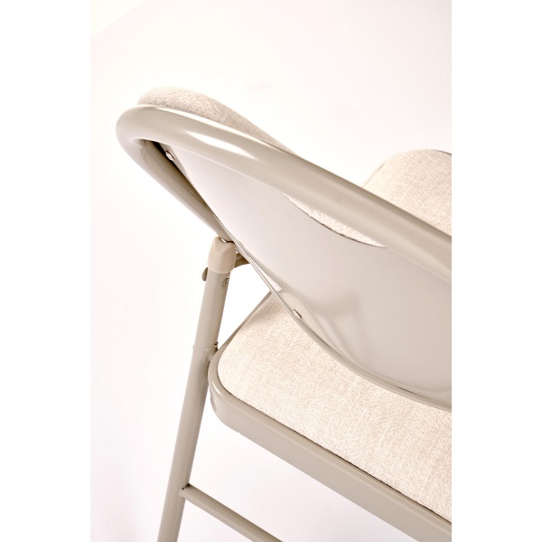 Krzesło K566 składane, beżowy - Halmar