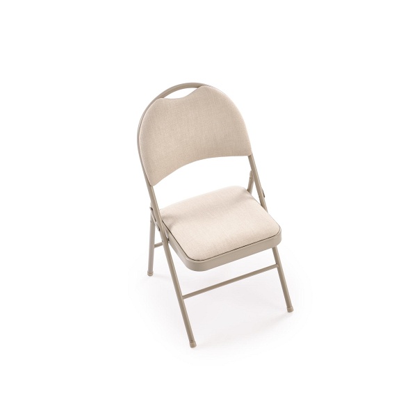 Krzesło K566 składane, beżowy - Halmar
