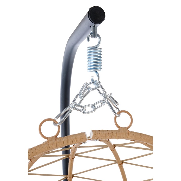 Fotel SNAKE ogrodowy, naturalny / beżowy - Halmar