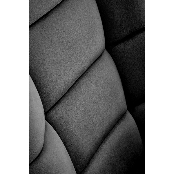 Fotel BAZALTO bujany czarny - Halmar