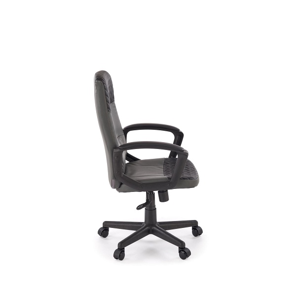 Fotel BJORN obrotowy czarno-popielaty - Halmar