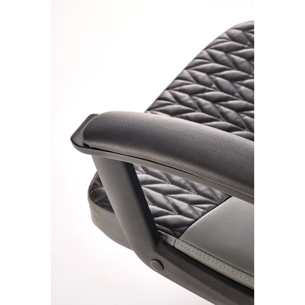 Fotel BJORN obrotowy czarno-popielaty - Halmar