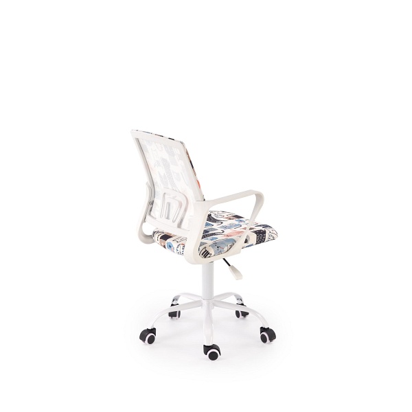 Fotel ORIS obrotowy, wielokolorowy - Halmar