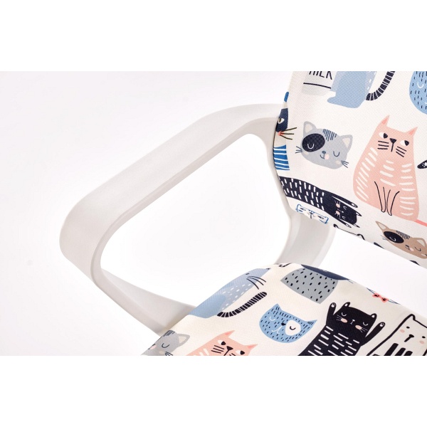 Fotel ORIS obrotowy, wielokolorowy - Halmar