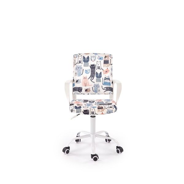 Fotel ORIS obrotowy, wielokolorowy - Halmar