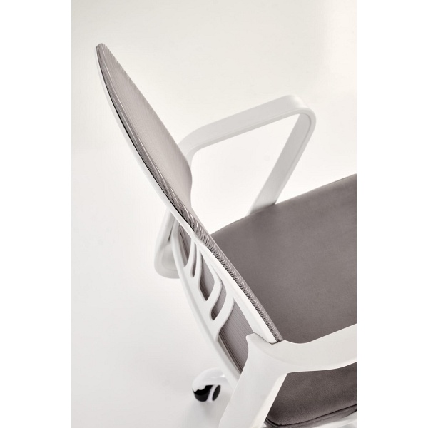 Fotel FRODO młodzieżowy jasny popiel - Halmar