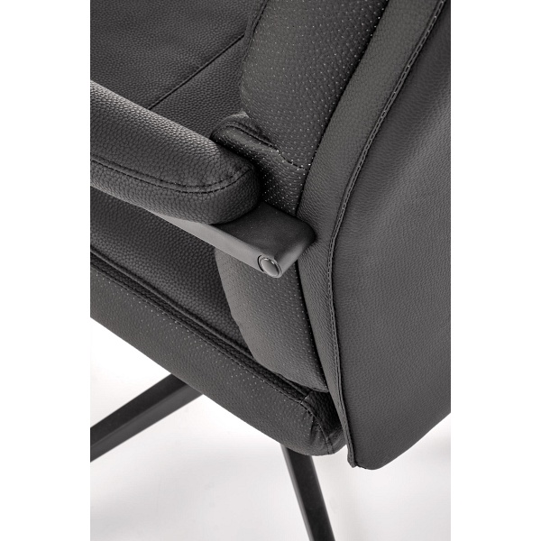 Fotel ADRIANO 2 obrotowy czarny - Halmar