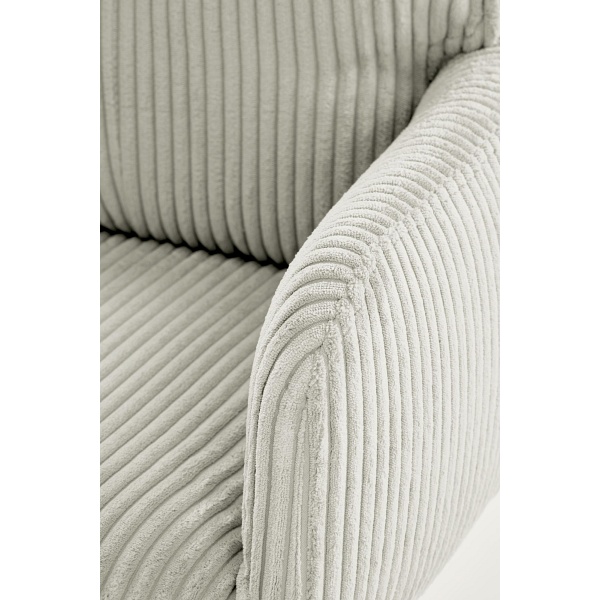 Fotel DUMBO obrotowy jasny popiel - Halmar