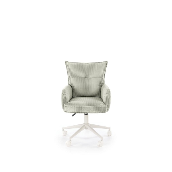 Fotel DUMBO obrotowy jasny popiel - Halmar