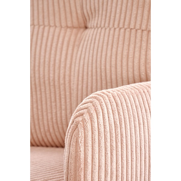 Fotel DUMBO obrotowy jasny różowy - Halmar