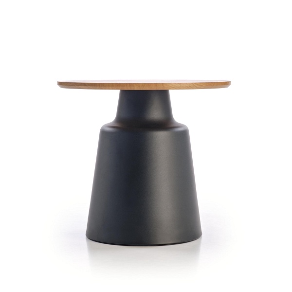 MALOMI zestaw 2 ław, naturalny/czarny - Halmar