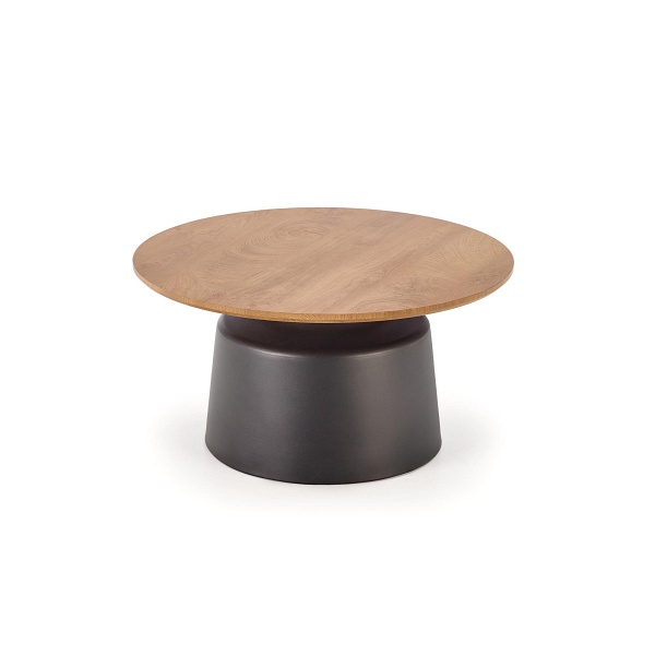 MALOMI zestaw 2 ław, naturalny/czarny - Halmar