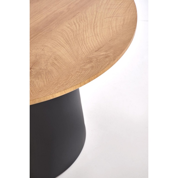 MALOMI zestaw 2 ław, naturalny/czarny - Halmar