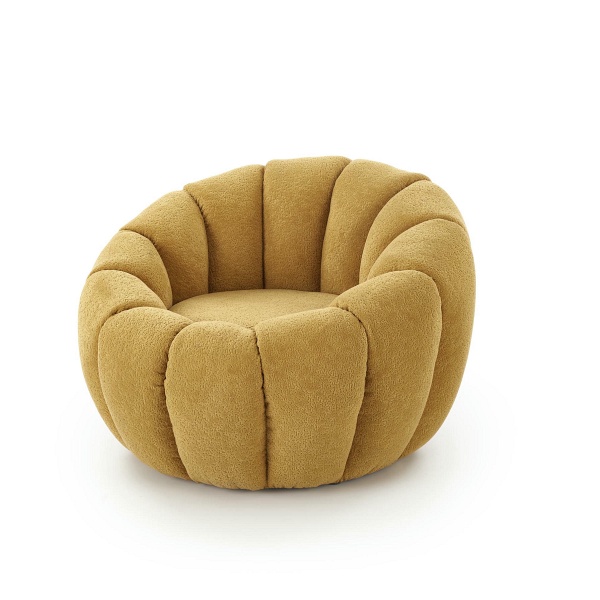 Fotel GASPAR 2 wypoczynkowy musztardowy - Halmar