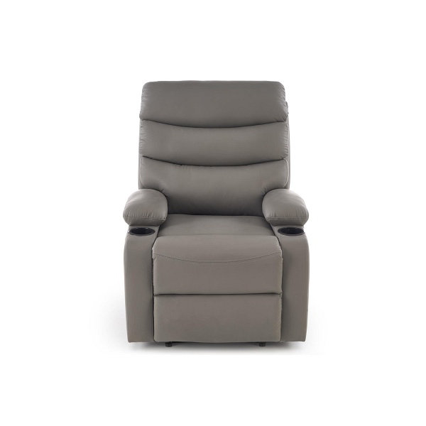 Fotel PERUS wypoczynkowy popielaty - Halmar