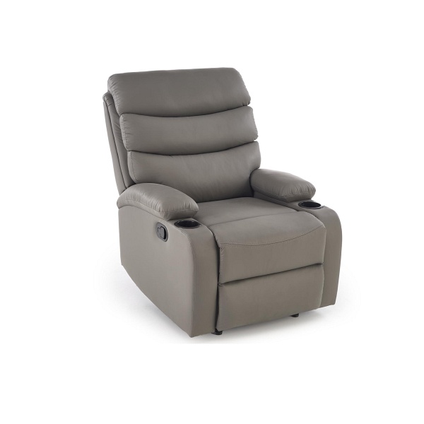 Fotel PERUS wypoczynkowy popielaty - Halmar