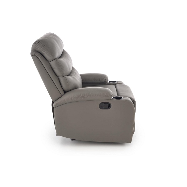 Fotel PERUS wypoczynkowy popielaty - Halmar