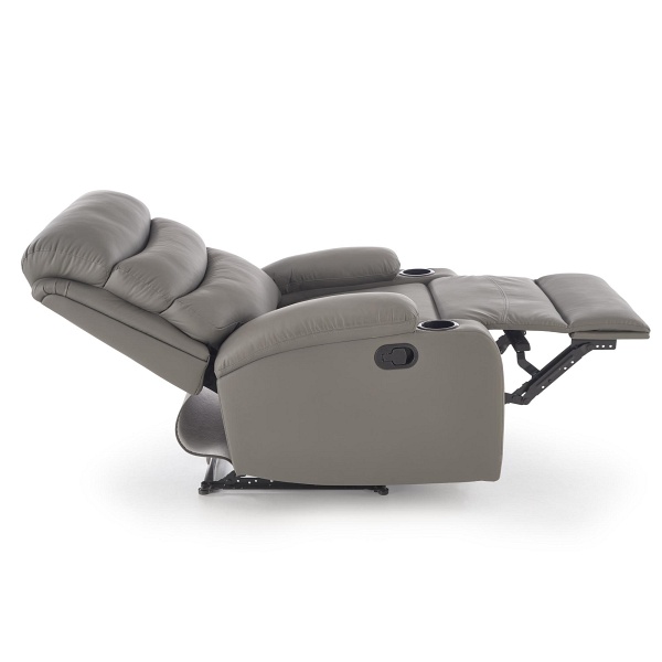 Fotel PERUS wypoczynkowy popielaty - Halmar