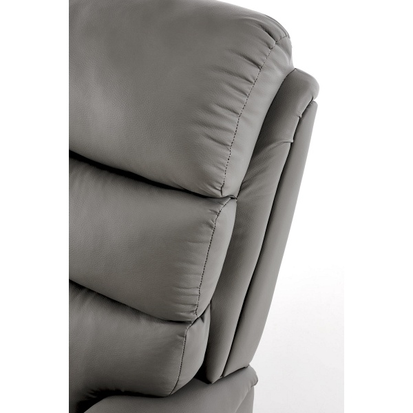 Fotel PERUS wypoczynkowy popielaty - Halmar