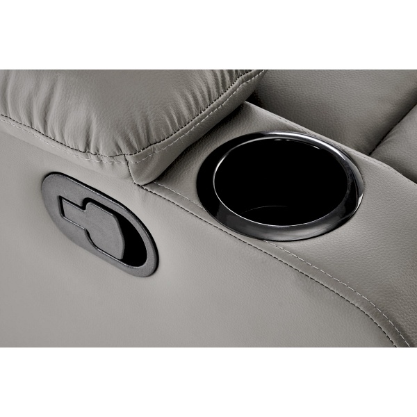 Fotel PERUS wypoczynkowy popielaty - Halmar