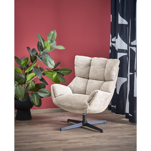 Fotel ORINOKO wypoczynkowy beżowy - Halmar