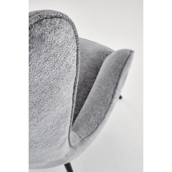 Fotel JUKON wypoczynkowy popielaty - Halmar