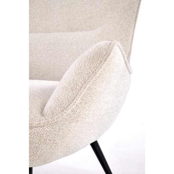 Fotel JUKON wypoczynkowy kremowy - Halmar