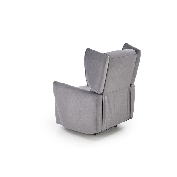 Fotel GELATO wypoczynkowy popielaty - Halmar