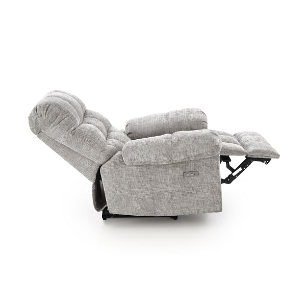Fotel AMORE wypoczynkowy popielaty - Halmar