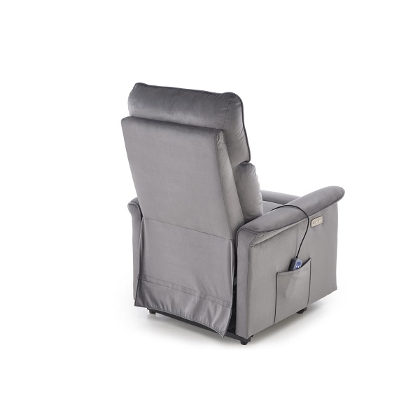 Fotel SEMIR 2 wypoczynkowy popielaty - Halmar