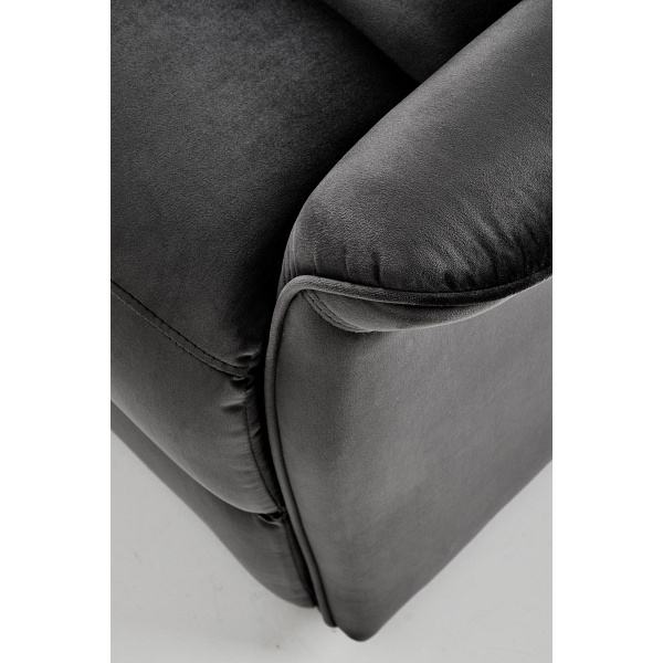 Fotel SEMIR 2 wypoczynkowy czarny - Halmar