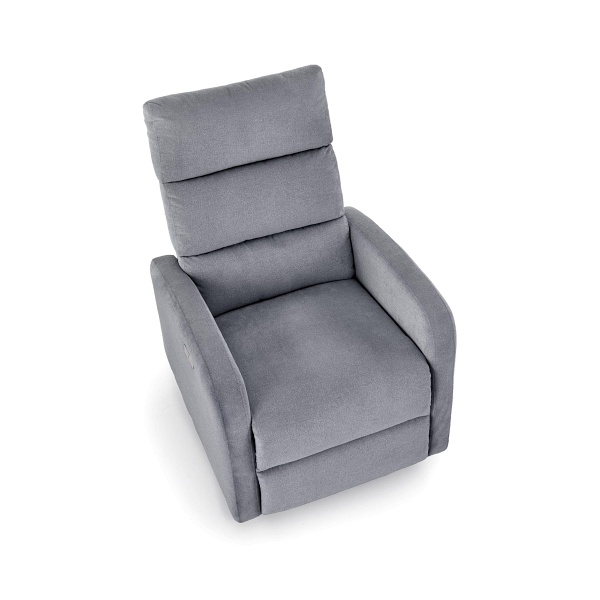 Fotel CARINIO wypoczynkowy popielaty - Halmar