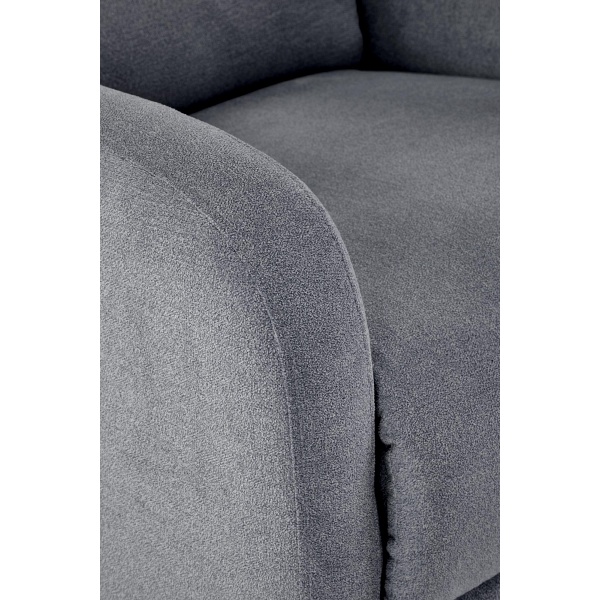 Fotel CARINIO wypoczynkowy popielaty - Halmar