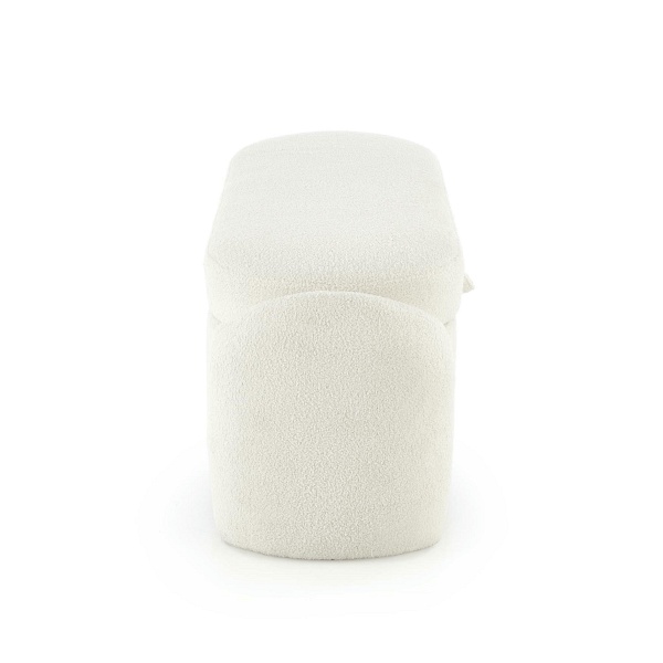 Ławka FICARIA z funkcją pojemnika kremowy - Halmar