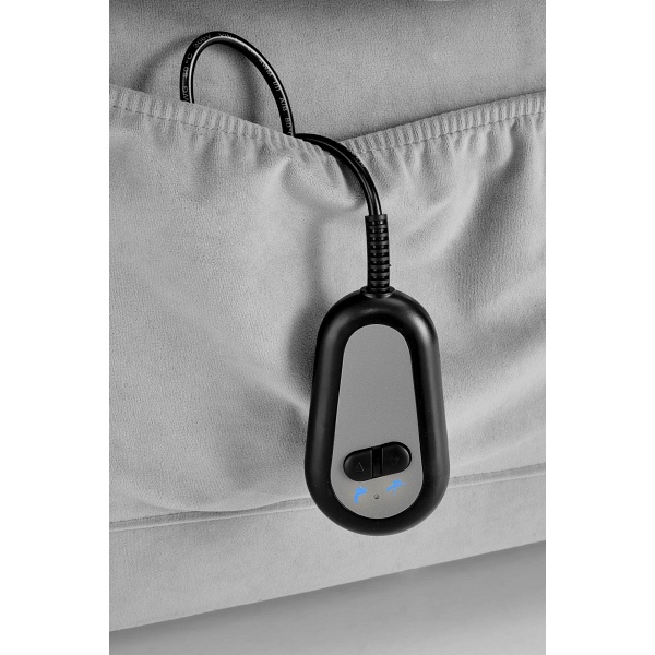 Fotel HORTON wypoczynkowy popielaty - Halmar