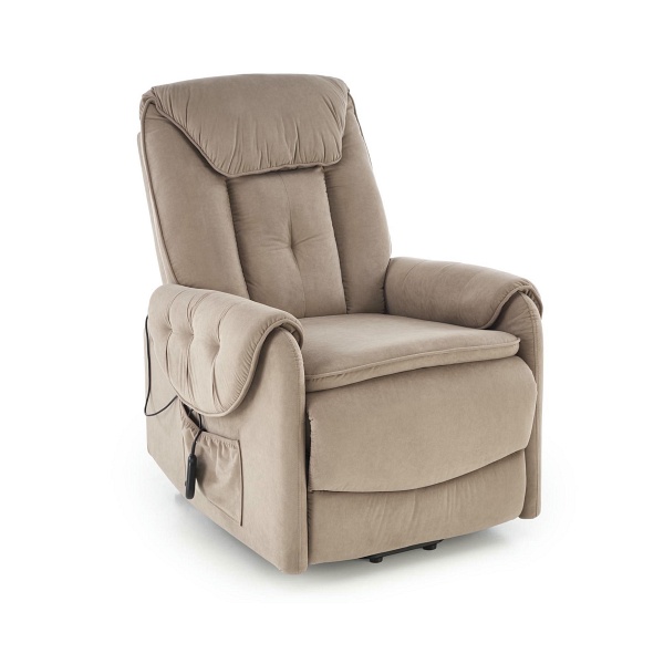 Fotel HORTON wypoczynkowy beżowy - Halmar