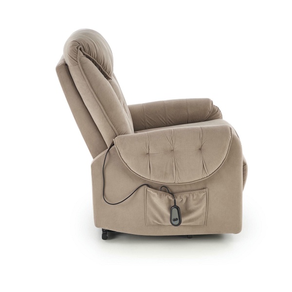 Fotel HORTON wypoczynkowy beżowy - Halmar