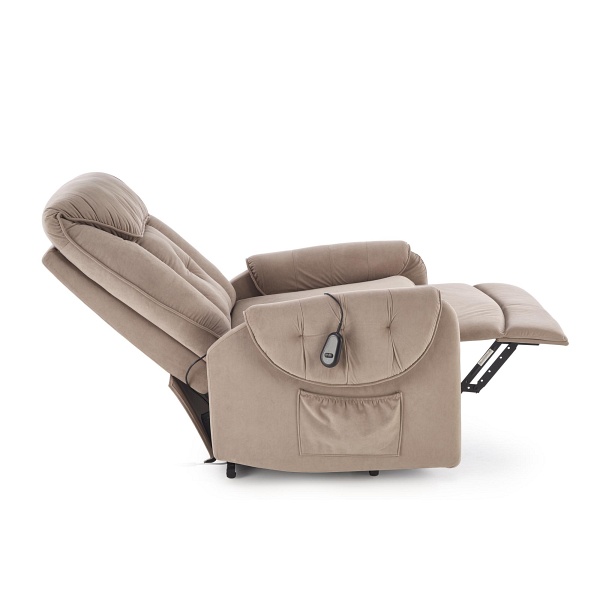 Fotel HORTON wypoczynkowy beżowy - Halmar