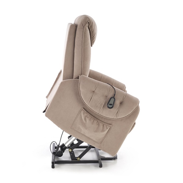 Fotel HORTON wypoczynkowy beżowy - Halmar