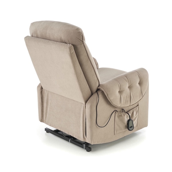 Fotel HORTON wypoczynkowy beżowy - Halmar