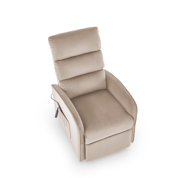 Fotel MARONI wypoczynkowy beżowy - Halmar