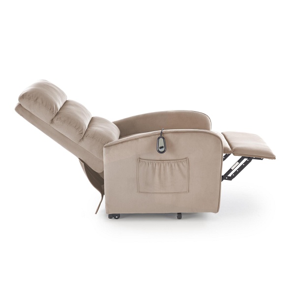 Fotel MARONI wypoczynkowy beżowy - Halmar