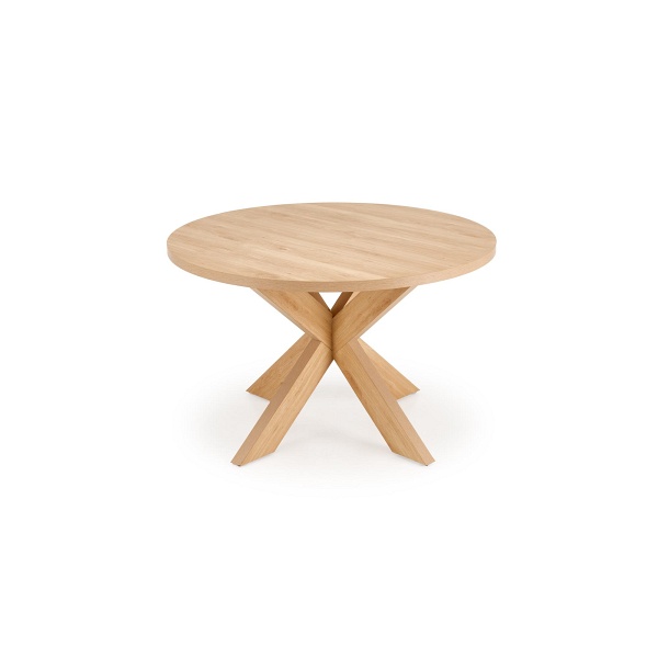 Stół MORUS okrągły naturalny - Halmar
