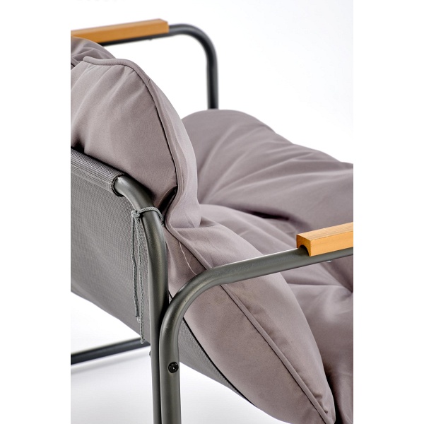 HUDSON, zestaw ogrodowy , popielaty / brązowy - Halmar